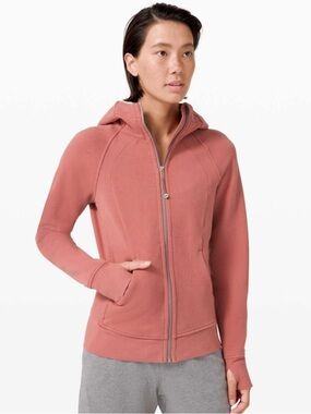 Lululemon Scuba Hoodie Size 12 in Brier Rose